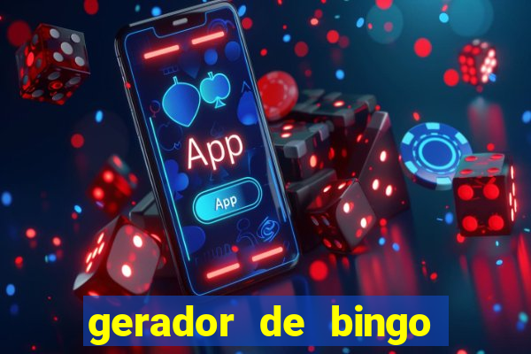 gerador de bingo de palavras